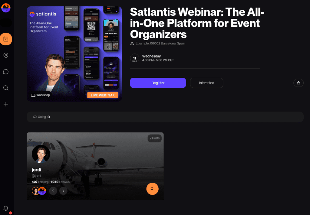 Satlantis Emerges as Bitcoin-Native Alternative to Luma for Real-World Events