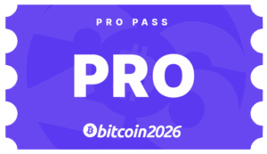 Bitcoin 2026 Pro Pass