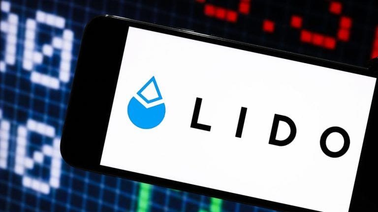 Lido logo on a phone