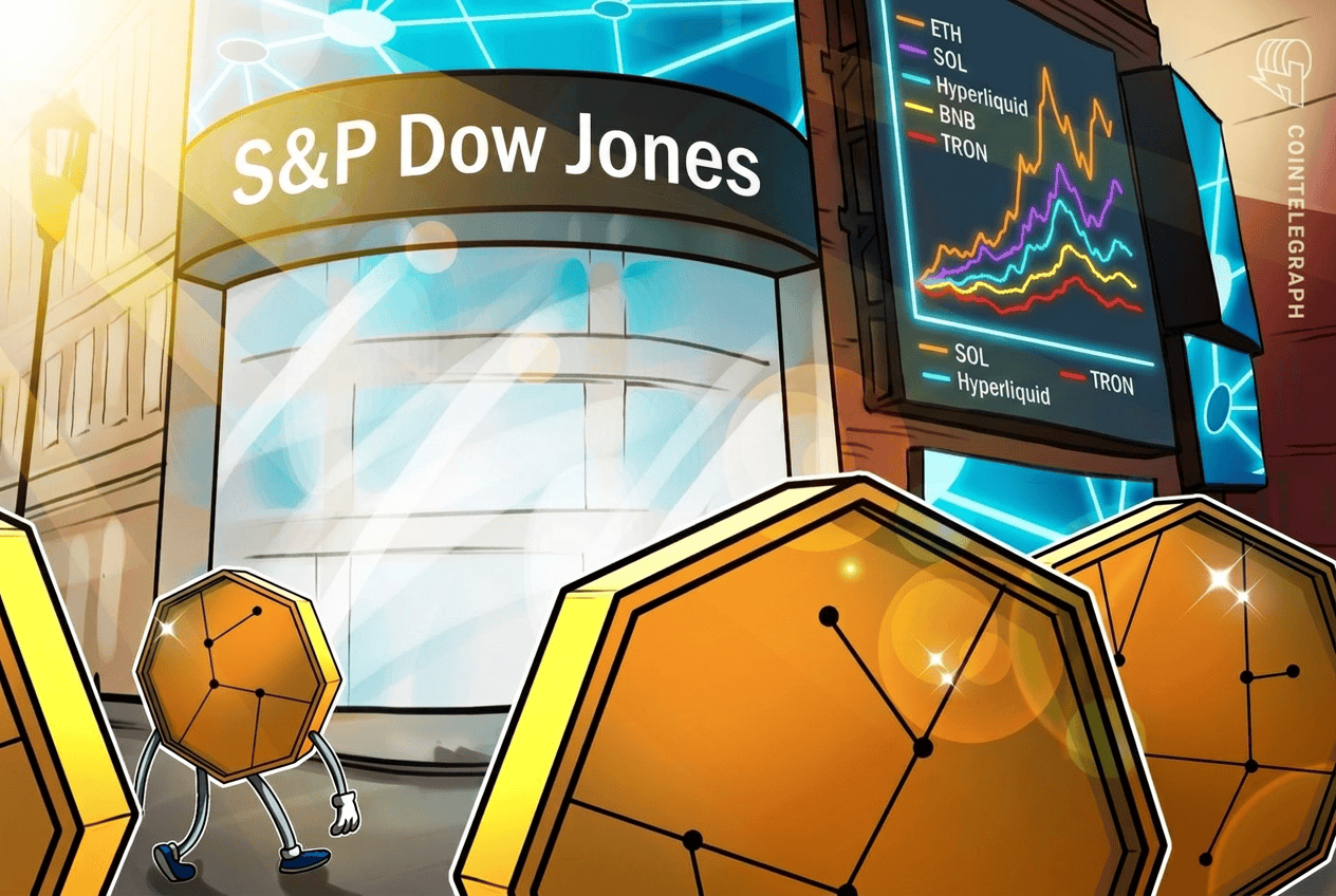 S&P launches blockchain fundamentals index for digital assets 